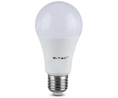 V-tac 8,5W LED lemputė, A60, E27, 3000K, 3vnt. pakuotėje
