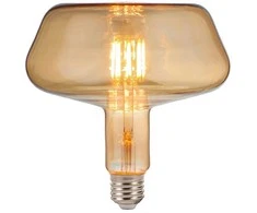 V-tac 8W LED filamentinė lemputė, E27, T180, gintaro sp., 1800K