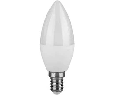 3,7W LED lemputė, E14, žvakės formos, 3000K, SAMSUNG LED chip