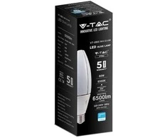60W LED lemputė, E40, balta, 6500K, SAMSUNG LED chip