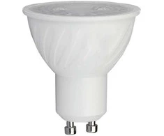 6W LED lemputė, GU10, šviesos kampas 110°, 3000K, SAMSUNG LED chip