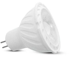 6W LED lemputė, GU5.3, MR16, su lęšiu, 3000K, SAMSUNG LED chip
