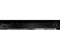 1U 19" metalinis korpusas, greito tvirtinimo spaustukais, juodas ALANTEC