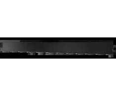 1U 19" plastikinis greito montavimo korpusas, juodas ALANTEC