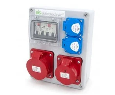 Els Elektrotechnika 4NO21B11B1 Statybiniai skirstomieji įrenginiai Mikołajki 32/5 + 16/5 + 2*GS + Apsaugos, sieninis korpusas, 4NO21B11B1