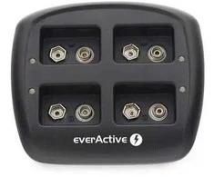 6F22 / HR22 / 9V everActive NC-109 akumuliatorių įkroviklis