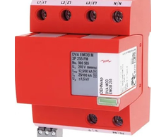900585 Viršįtampių ribotuvas, tipas T1+T2 12,5kA 50kA 4P DEHNvap EMOB M 3P 255 FM 900585