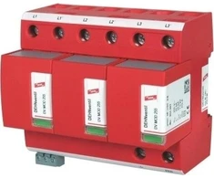 Dehn Viršįtampių ribotuvas B+C, 1+2 tipas 3P 25/75kA 1,5kV DEHNventil M TNC 255 FM 951305