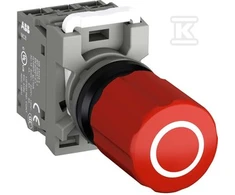 ABB CE3P-10R-11 SAUGOS MYGTUKAS 1NO1NC RAUDONAS