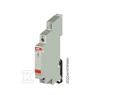 ABB E219-C RAUDONAS LED LEMPAS 115...230VAC