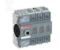 ABB Maitinimo jungiklis 3P 160A AC23 45kW 415V IP20 gnybtų dangtelis/montuojamas ant DIN bėgelio OT160G03K 1SCA138208R1001