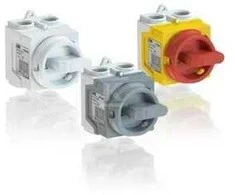 ABB Jungiklis korpuse 2P 400V AC22 20A korpuse IP67 plastikinė rankenėlė geltonai raudona ONE20M2Y 1SCA135533R1001