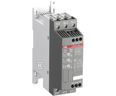 ABB švelnaus paleidimo įrenginys, 3 fazių, 208–600 V AC, 25 A, 11 kW, Uc=24 V AC/DC, PSR25-600-11 (1SFA896108R1100)