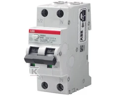 ABB DS201 C16 A30 liekamosios srovės grandinės pertraukiklis | 1P+N | char. C | 16A | 6kA | 30mA | A | nedelsiant | (2CSR255180R1164) (2CSR255180R1164)