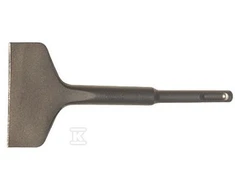 Abraboro Chisel SDS-Plus ypač platus 75/165 mm ABRABORO [1 vnt.] (23812165)