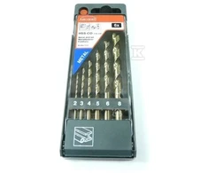 Grąžtas Abraboro Z.HSS-Co DIN338 KOB.6SZT,FI2-3-4-5-6-8MM