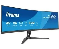 Acer „iiyama G-MASTER 45“ LCD lenktas UWQHD kompiuterio monitorius, 114,3 cm (45"), 5120 x 1440 pikselių, dvigubas QHD LED, juodas