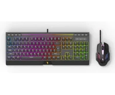 Klaviatūra Acer NAK200 | Klaviatūros ir pelės rinkinys | su laidu | su pele | USI | Juodas