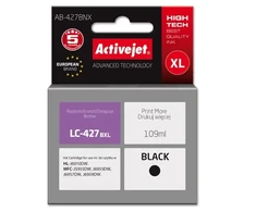 Activejet AB-427BNX Brother spausdintuvas ink cartridge, replacement for Brother LC-427BXL; Supreme; 109 ml; juodas