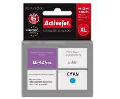 Activejet AB-427CNX Brother spausdintuvas ink cartridge, replacement for Brother LC-427CXL; Supreme; 53 ml; light mėlynas