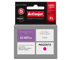 Activejet AB-427MNX Brother spausdintuvas ink cartridge, replacement for Brother LC-427MXL; Supreme; 53 ml; magenta
