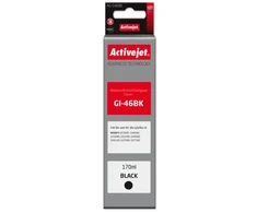 Activejet AC-G46BK Ink cartridge for Canon printers, Replacement for Canon GI-46BK; Supreme; 170 ml; juodas