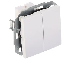 DVIGUBAS LAIPTŲ JUNGIKLIS SANTRA/4118-10/EPN 250 V 10 A Elektro-Plast