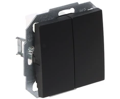 DVIGUBAS LAIPTŲ JUNGIKLIS SANTRA/4118-19/EPN 250 V 10 A Elektro-Plast