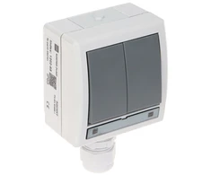 Jungiklis ELEKTRO-PLAST AQUANT, 2 klav., IP65