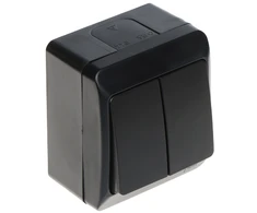 DVIGUBAS JUNGIKLIS HERMES/0332-09/EPN 250 V 10 A Elektro-Plast