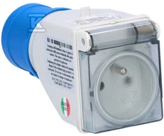 KAMEROS ADAPTERIO KIŠTUKAS 16/3+1XGN.OPAL LENTELĖ