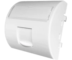 Adapteris 45x45 1xRJ45 su apsauga nuo dulkių (išgaubta suapvalinta) ALANTEC