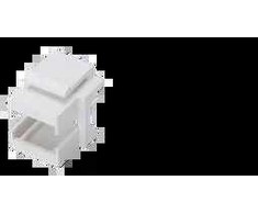 Alantec Myakstone laikiklis po SC simplex / LC duplex adapteris, baltas ALANTEC - AlANTEC