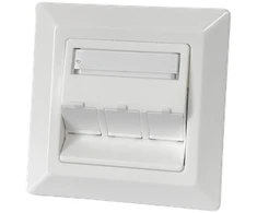 3xRJ45 įleidžiamas adapteris su ALANTEC apsaugos nuo dulkių