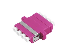 OM4 LC quad ALANTEC daugiamodis šviesolaidinis adapteris
