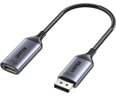 Adapteris AV Unitek DisplayPort – HDMI rodyklė (V1611A01)