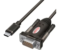 Adapteris Unitek Y-1105K USB-C 1x RS-232