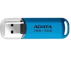 ADATA AC906-32G-RWB pamięć USB 32 GB USB Typu-A 2.0 Mėlyna, Permatomas