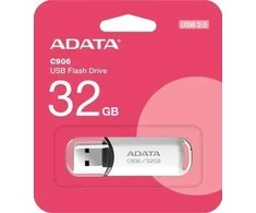 Adata USB atmintinė C906 32GB USB2.0, balta