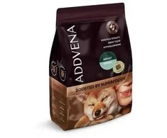 Šunų maistas - ADDVENA Boosted by Superfoods Suaugusiųjų Mažų Jaučių 2.5kg Be Grūdų