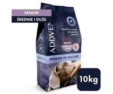 Šunų maistas - ADDVENA Power of Nature Senior Medium/Large ėriena 10kg