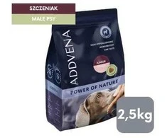 AD1 ADDVENA POWER OF NATURE šunukams mažoms veislėms 2,5kg