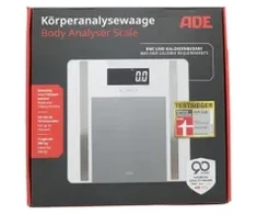 Carruzzo ADE BA2300-2 asmeninės svarstyklės Kvadratas Balta Elektroninės vonios svarstyklės