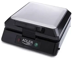 Adler AD 3036 vaflinė 4 gof. 1500 W Juodas, Pilka