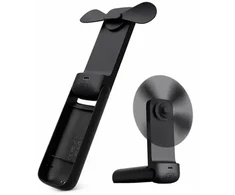 Ventiliatorius AECOOLY Pocket 01 Foldable Handheld Fan, Juodas