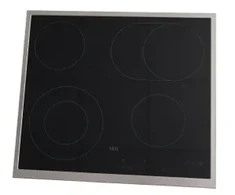 Kaitlentė AEG TN64RA06XB Juodas Wbudowany 60 cm Keramikinė 4 stref(y)