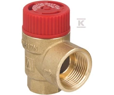 Afriso APSAUGINIS VOŽTUVAS MS 3/4"X1" 2,5 BAR CENTRINIO ŠILDYMO
