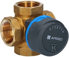 Afriso 4 eigų rotacinis maišymo vožtuvas ARV 484 ProClick, DN25, Rp1, Kvs (101348410)