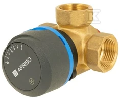 Afriso 3 krypčių rotacinis maišymo vožtuvas ARV 385 Vario ProClick, DN32, Rp1 1/4", Kvs 7,5-19