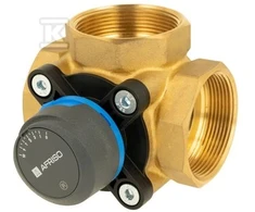 Afriso 3 krypčių rotacinis maišymo vožtuvas ARV 386 Vario ProClick, DN40, Rp1 1/2", Kvs 14-36